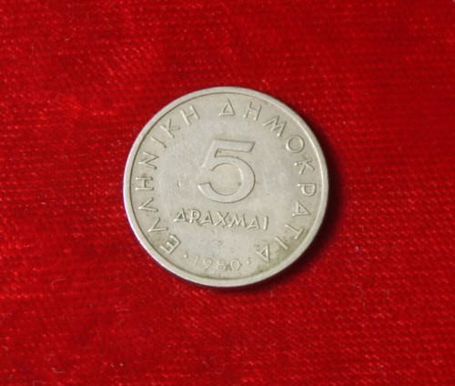 Moneta coin grecia - moneta,