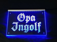 Targa LED Nonno Ingolf o il