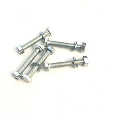 KIT 5 SCREWS BOLTS NUTS LOCK