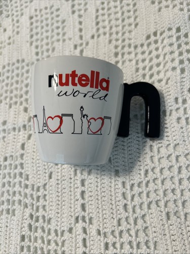 Tazza nutella world nera - nutella,