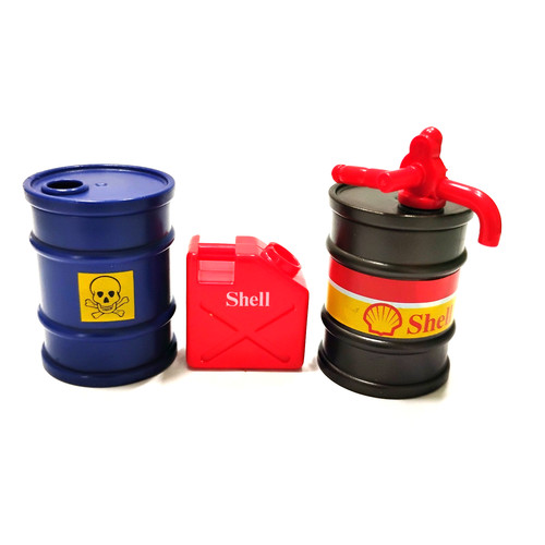 Playmobil shell barile olio - playmobil,