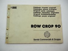 Elenco ricambi trattore Same Row Crop 90 catalogo ricambi 1991