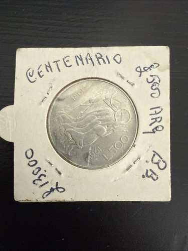 500 lire argento centenario