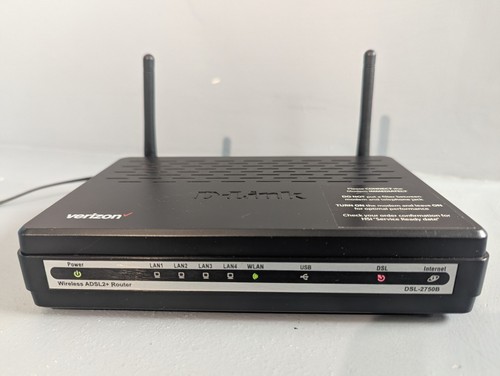 Link dsl 2750b - dsl-2750b, verizon