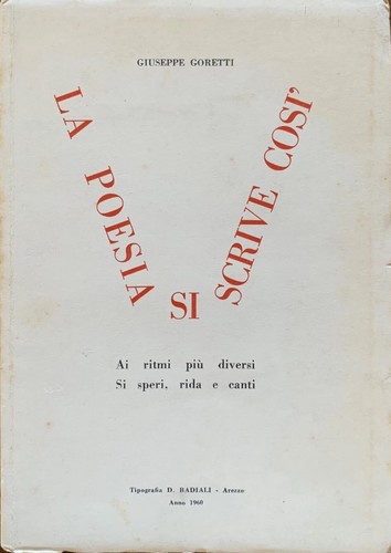 Giuseppe goretti la poesia - goretti,