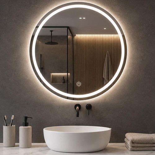 Specchio rotondo bagno - rotondo,