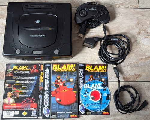 Console sega saturn - console,