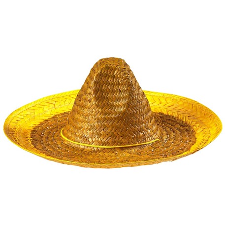 Sombrero messicano giallo - sombrero,