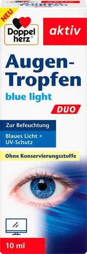 Collirio doppio cuore - , blue