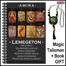 lemegeton antique book occult ceremonial black magic rare dark grimoire kabbalah