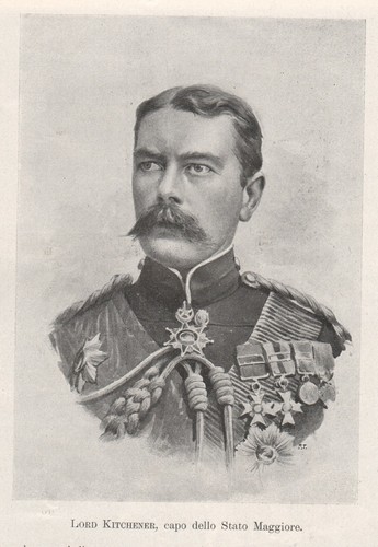 Stampa1900 lord kitchener - lord, capo