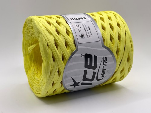 Rafia giallo neon - rafia, 70612