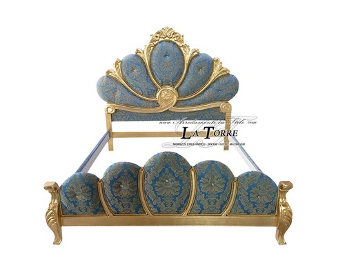Letto matrimoniale barocco