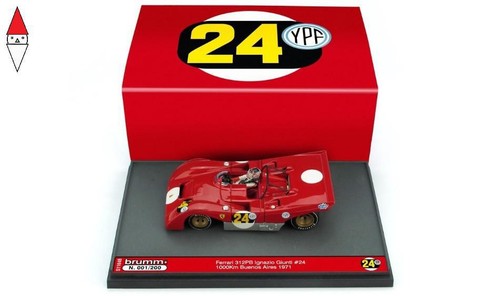 Brumm ferrari 312 n - 312, pb