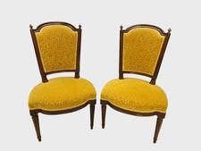 Coppia di sedie d'epoca Luigi