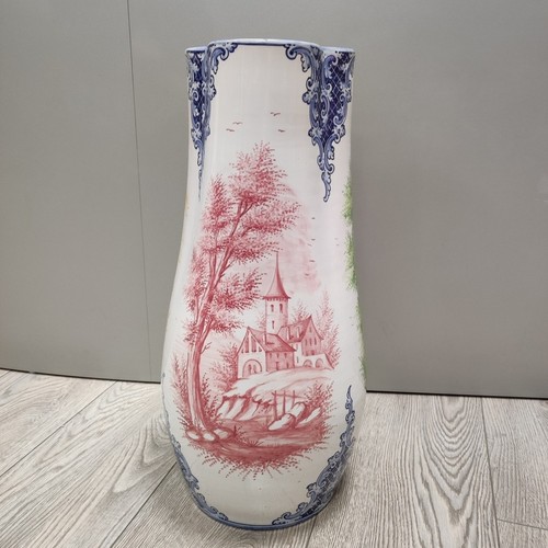 Vaso ceramica firma minghetti - vaso,