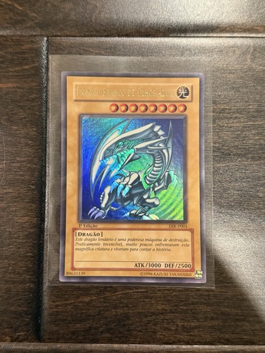 Yugioh drago bianco occhi blu - bianco,
