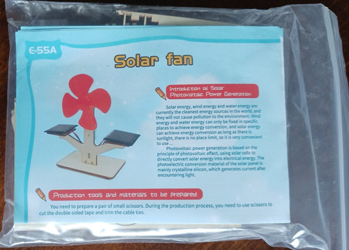 Ventilatore energia solare - ad,
