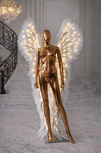 Glamour white angel wings - white,