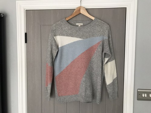 Maglione monsoon grigio rosa - grigio,