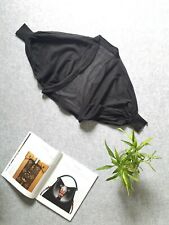 Bolero Coprispalle corto Nero Elegante maniche corte. Intrend (veste tg. 42-46)