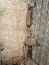 LANCUA DELTA 2 Serie 93-99  Terminale  Scarico  + Centrale  Completo  ORIGINALE 