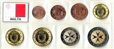 MALTA 2016 SERIE EURO  COMPLETA  8 MONETE FDC BU UNC IN BLISTER