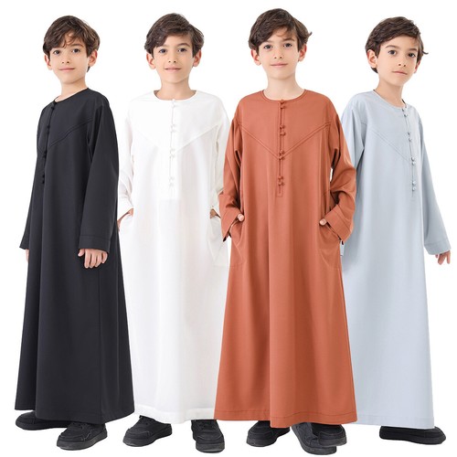 Dubai bambini ragazzi abaya - ragazzi,