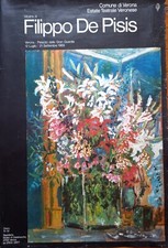 FILIPPO DE PISIS mostra Verona - Palazzo della Gran Guardia 1969 cm 57x 99  (11)