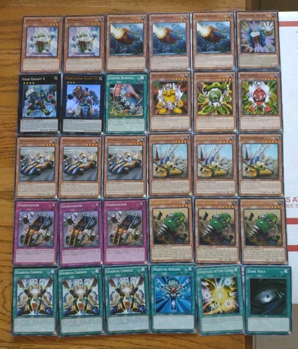 Cards geargiano deck - yu-gi-oh,