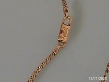 CATENA CHINI IN ORO GIALLO 18 Kt  8 grammi - 60 cm - Vintage fine anni '90