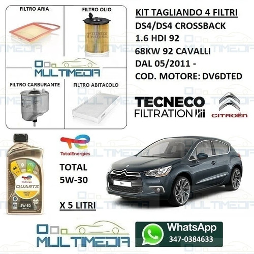 Kit tagliando filtri olio - filtri,