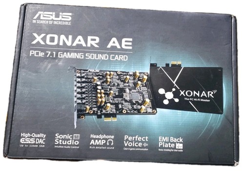 Asus xonar pci express - ae, 7.1