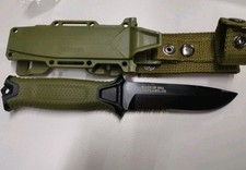 Coltello  Lama Fissa da Sopravvivenza  Militare Caccia Pesca Campeggio 