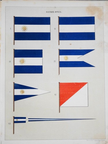 Litho bandiera marina - bandiera,