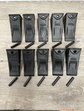 Confezione 10 Denti Lunghi X156 L Con ROLL PERNI Per Scavare Secchi