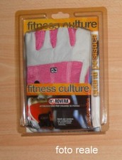 ROVERA GUANTI PALESTRA BODYBUILDING ALLENAMENTO PELLE SOLLEVAMENTO PESI FITNESS 