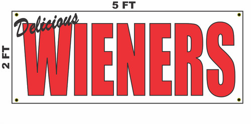 Insegna banner wieners nuova - insegna,