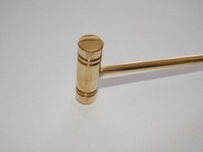 Martello manico testa ottone