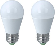 2 LAMPADE LED SFERA PALLA E27