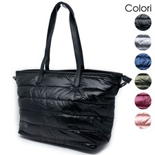 Borsa donna trapuntata piumino