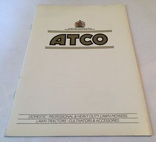 ATCO Falciatrici Trattori Coltivatori Completo Originale Anni 70/80 Brochure Vendita