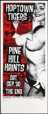 Poster Hoptown Tigers Pine Hill Haints 30/09/2000 The End Nashville stampa mafia