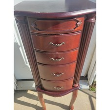 Armadio portagioie vintage in