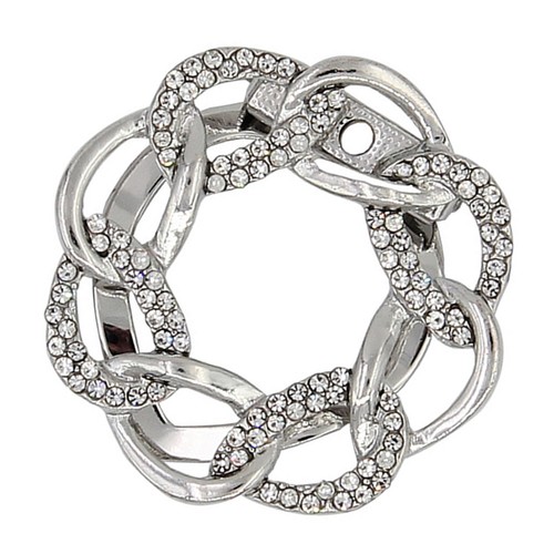 Sciarpa clip anello sciarpe