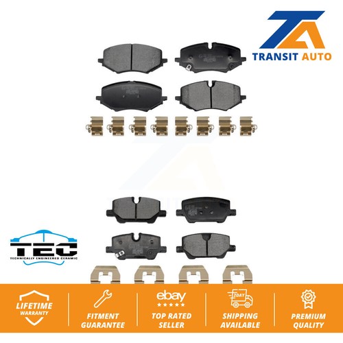 Front rear ceramic brake - front, pads