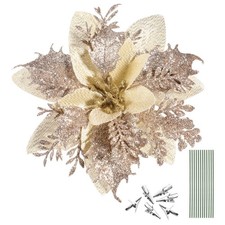  Fiori Stella Di Natale Finti