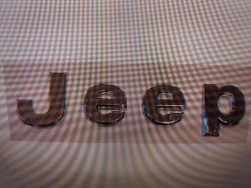 Jeep scritta stemma - jeep,