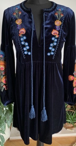 Abito hippie boho - abito, ricamato