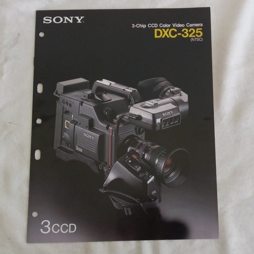 Vintage 1990 sony dxc 325 - vintage,